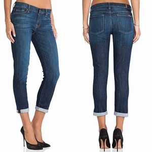 7 for all mankind the crop and rolling jean